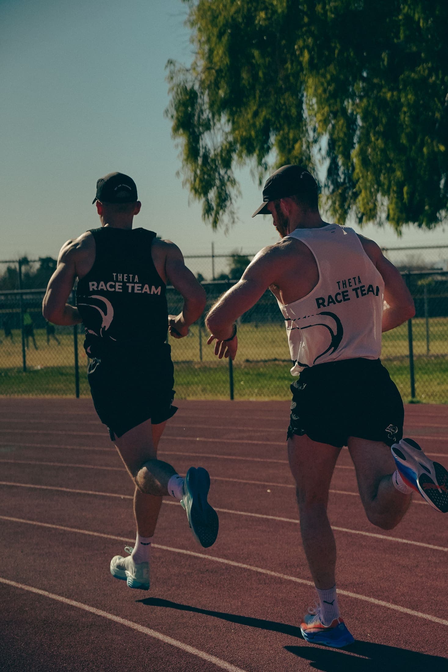 Doubles team during a Hyrox race