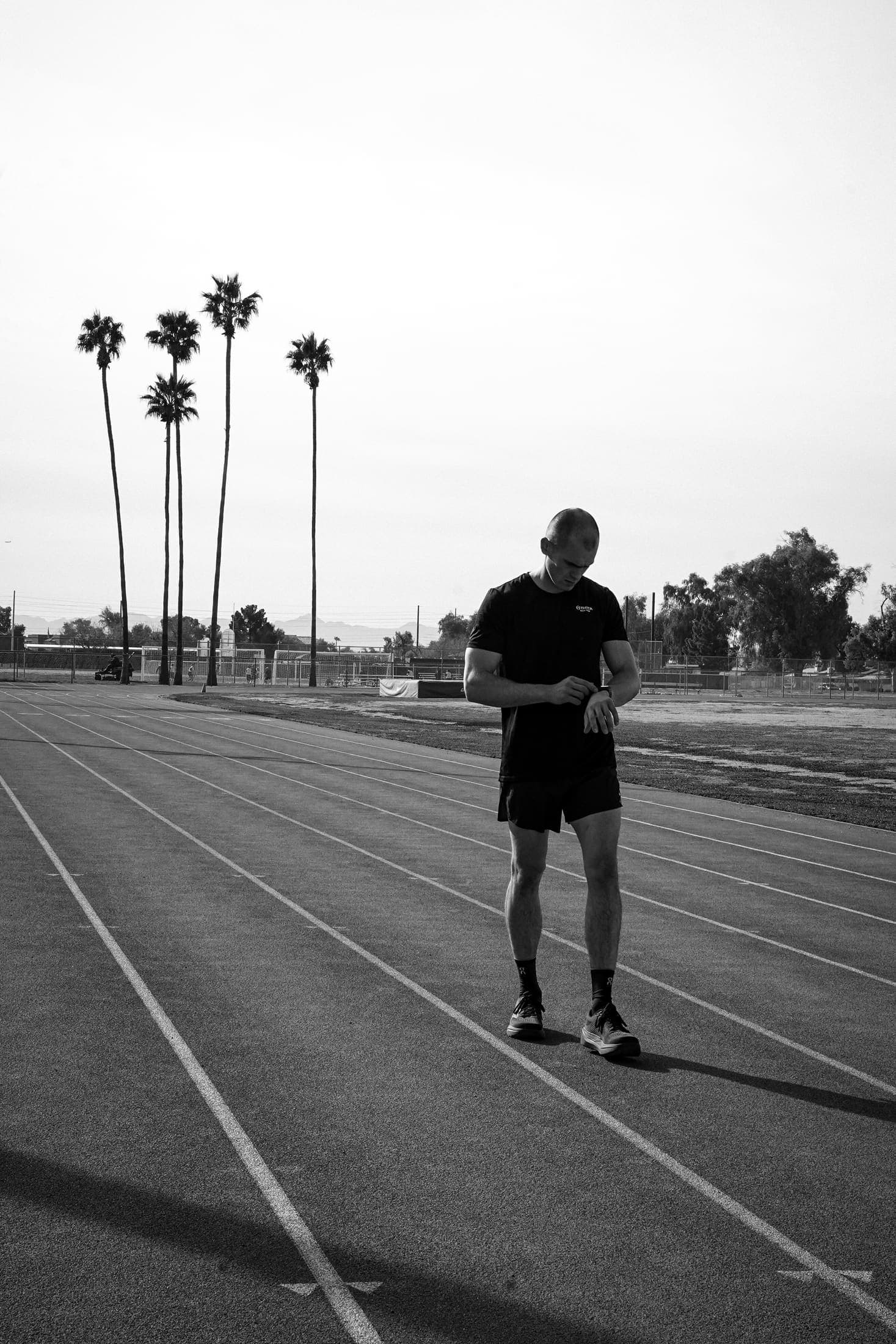 Athlete preparing a post-training meal during Hyrox build